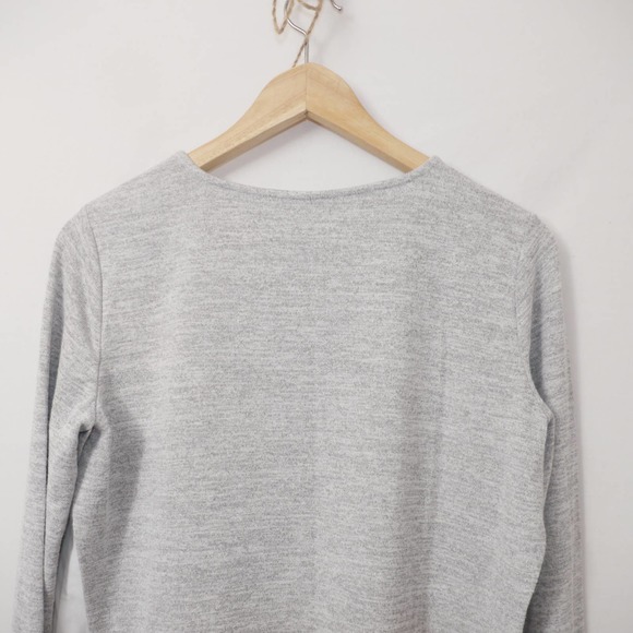 RD Style Layered Knit Gray Long Sleeve Size S - Picture 8 of 9